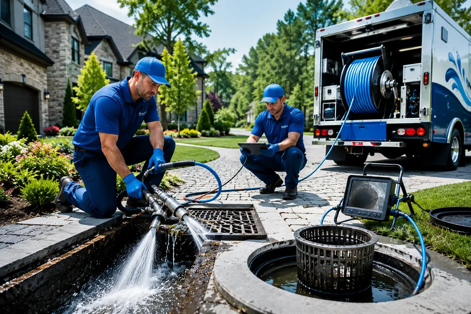 Local outdoor drain cleaning professionals in Sharpsville, PA