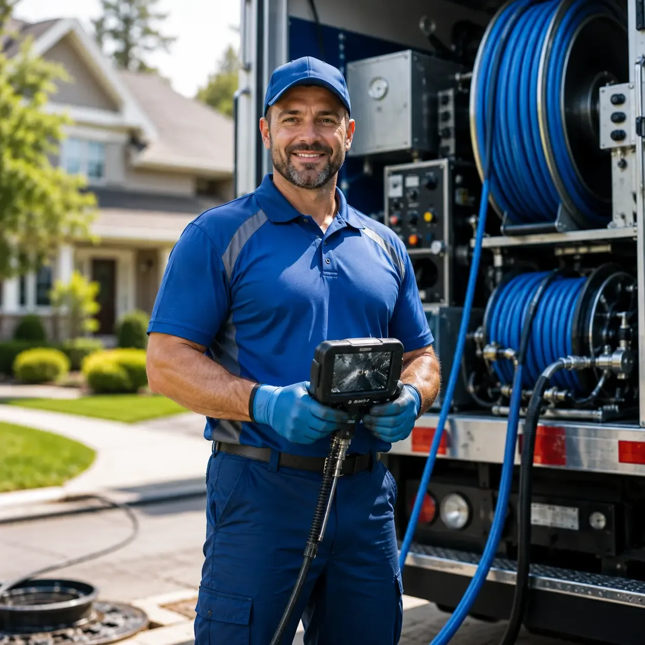Local outdoor drain cleaning specialists in Sharpsville, PA